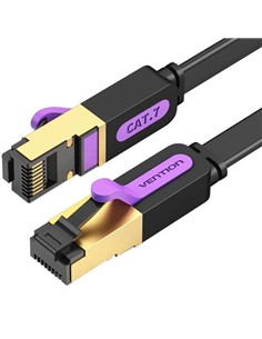 CABLE DE RED CAT.7 STP 1.5M VENTION BLACK