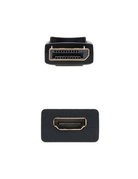 CABLE CONVERSOR NANOCABLE DISPLAYPORT A HDMI DP/M-