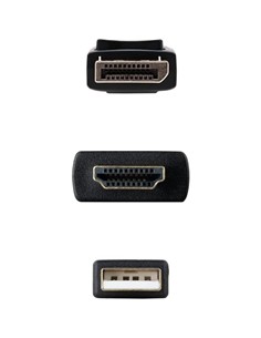 CABLE CONVERSOR NANOCABLE HDMI A DISPLAYPORT 1.8M 2