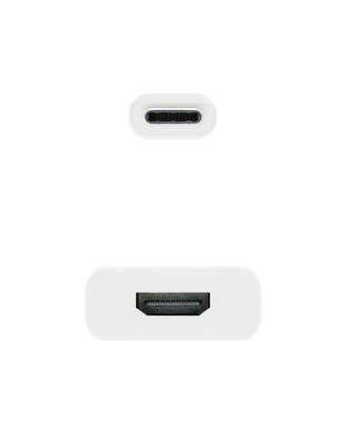 CABLE CONVERSOR NANOCABLE THUNDERBOLT USB-C C A HD