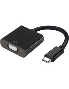 CABLE CONVERSOR USB-C M A VGA-H  BLACK