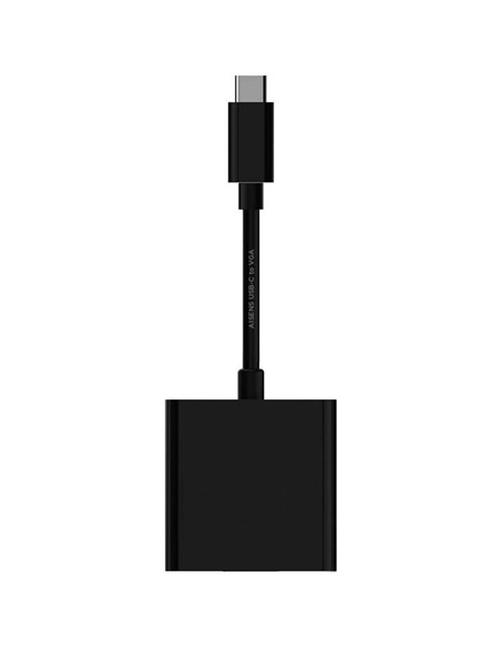 CABLE CONVERSOR USB-C M A VGA-H  BLACK
