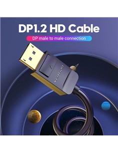 CABLE CONVERSOR VENTION DISPLAYPORT/M - HDMI/M 4K 2