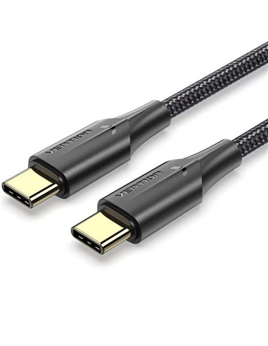 CABLE USB 2.0 VENTION TIPO USB-C/M-C/M LED 480MBPS