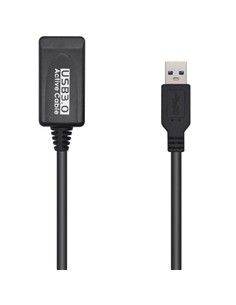 CABLE USB 3.0 ALARGADOR AM/AH 5M AISENS BLACK
