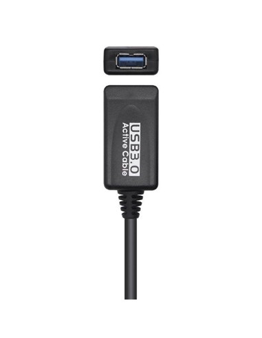 CABLE USB 3.0 ALARGADOR AM/AH 5M AISENS BLACK