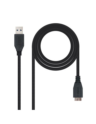 CABLE USB 3.0 AM/MICRO USB/M 1M NANOCABLE