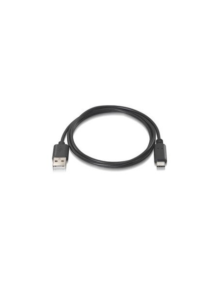 CABLE USB 3A TIPO USB-CM-AM NEGRO 1M NANOCABLE