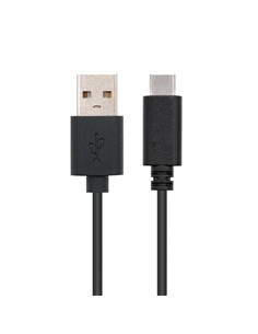 CABLE USB 3A TIPO USB-CM-AM NEGRO 2M NANOCABLE 2