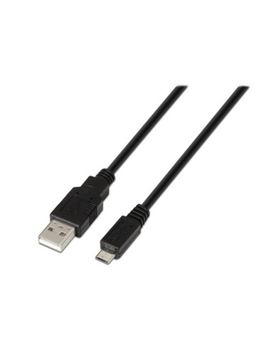 CABLE USB AM/MICRO B/M 3M AISENS BLACK