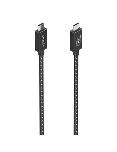 CABLE USB-C 4.0 AISENS TIPO USB-C/M - USB-C/M 50CM