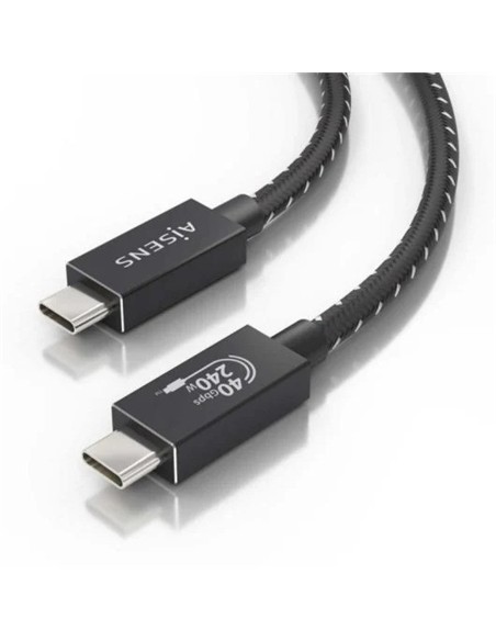 CABLE USB-C 4.0 AISENS TIPO USB-C/M - USB-C/M 50CM