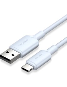 CABLE VENTION USB-A - USB-C 3A 60W 2M TRENZADO BLU