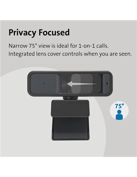 WEBCAM KENSINGTON W2000 FULL HD 1080P BLACK