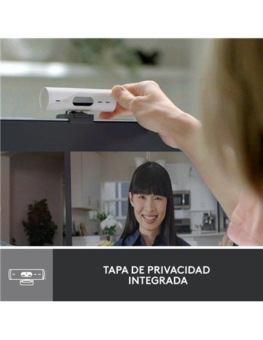 WEBCAM LOGITECH BRIO 500 FHD USB-C WHITE