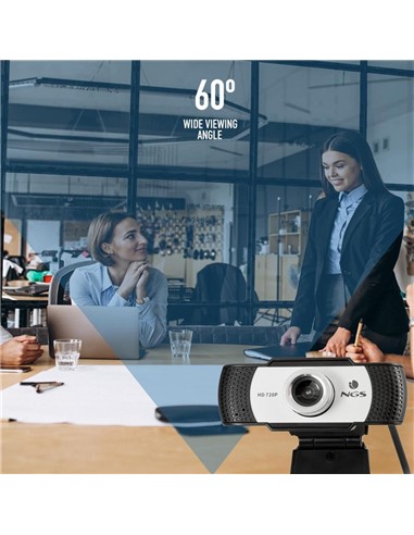 WEBCAM NGS XPRESS CAM 720P HD USB WHITE/BLACK