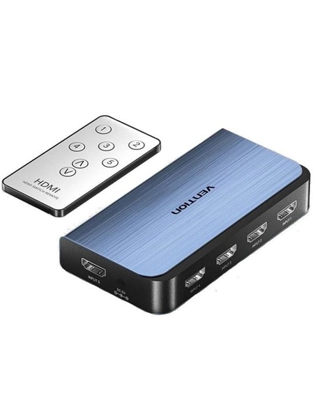 SWITCH CONMUTADOR VENTION HDMI 2.0 4K HDMI/H - 4XH