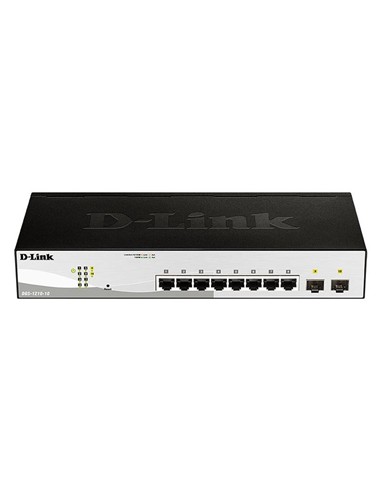 SWITCH D-LINK GIGABIT 10 PUERTOS DGS-1210-10/E