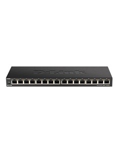 SWITCH D-LINK GIGABIT 16 PORTS DGS-1016S/E 2