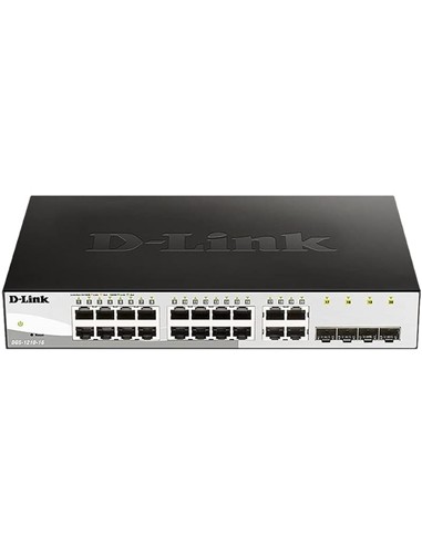 SWITCH D-LINK GIGABIT 16 PUERTOS DGS-1210-16/E