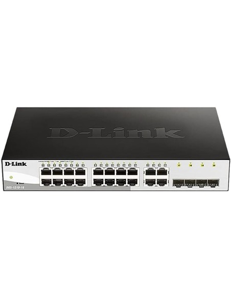 SWITCH D-LINK GIGABIT 16 PUERTOS DGS-1210-16/E