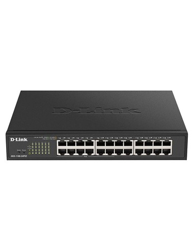 SWITCH D-LINK GIGABIT 24 PUERTOS + POE DGS-1100-24