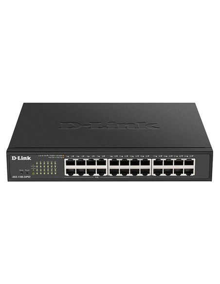 SWITCH D-LINK GIGABIT 24 PUERTOS + POE DGS-1100-24