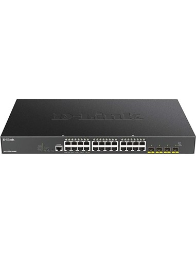 SWITCH D-LINK GIGABIT 28 PUERTOS DGS-1250-28X 24+4