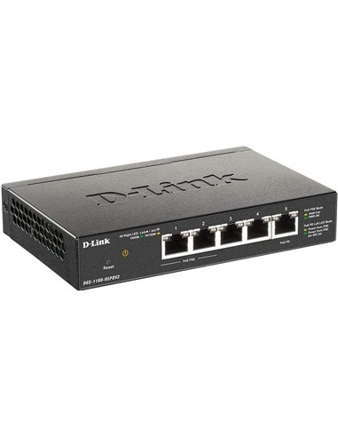 SWITCH D-LINK GIGABIT 5 PUERTOS DGS-1100-05PDV2 2
