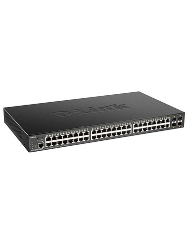 SWITCH D-LINK GIGABIT 52 PUERTOS DGS-1250-52X 48+4