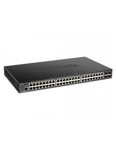 SWITCH D-LINK GIGABIT 52 PUERTOS DGS-1250-52XMP 48