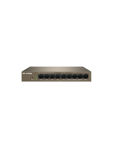 SWITCH IP-COM GIGABIT 9 PUERTOS POE GESTIONABLE ME