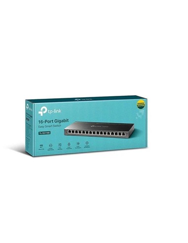 SWITCH TP-LINK 16 PUERTOS GIGABIT TL-SG116E METALI