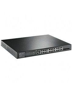 SWITCH TP-LINK 24 PUERTOS GIGABIT POE+ 4 PUERTOS 1 2