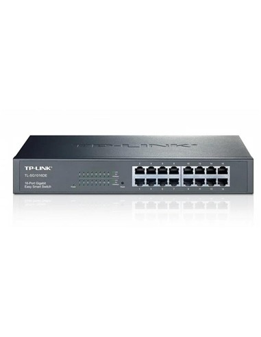 SWITCH TP-LINK ETHERNET 16 PUERTOS TL-SG1016DE RAC