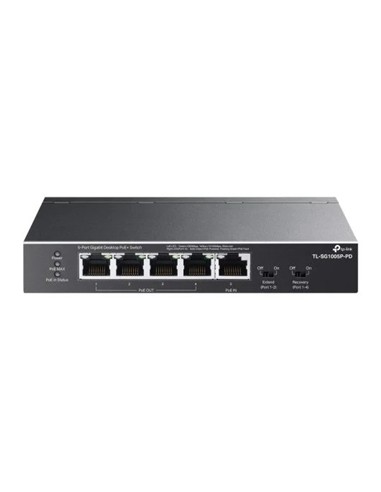 SWITCH TP-LINK ETHERNET 5 PUERTOS GIGABIT POE+