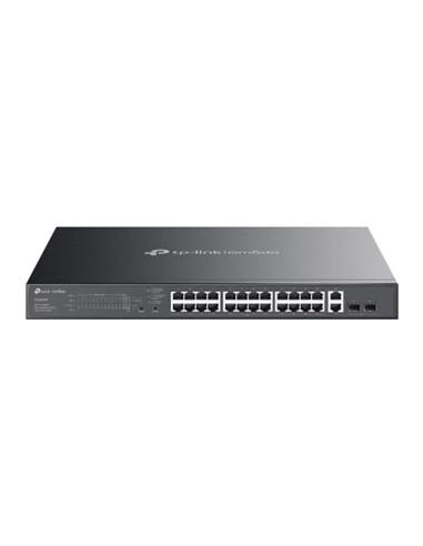 SWITCH TP-LINK GIGABIT 28 PUERTOS 2XSFP SEMIGESTIO