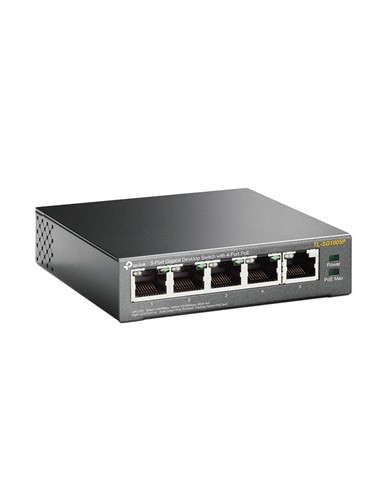 SWITCH TP-LINK GIGABIT 5 PUERTOS 4 POE TL-SG1005P