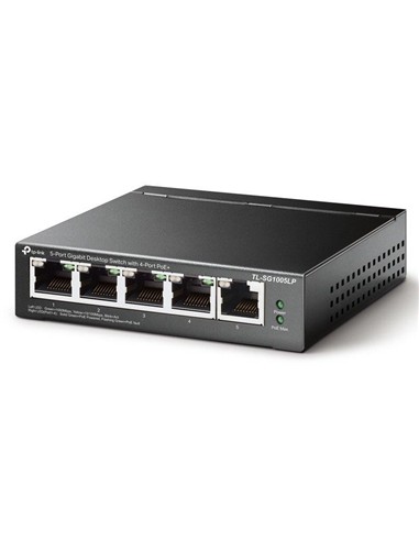 SWITCH TP-LINK GIGABIT 5 PUERTOS 4 POE+ TL-SG1005L
