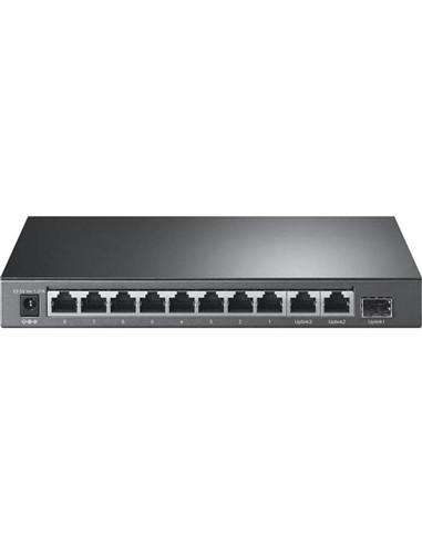 SWITCH TP-LINK GIGABIT 8 PUERTOS + 3 POE+ TL-SL131