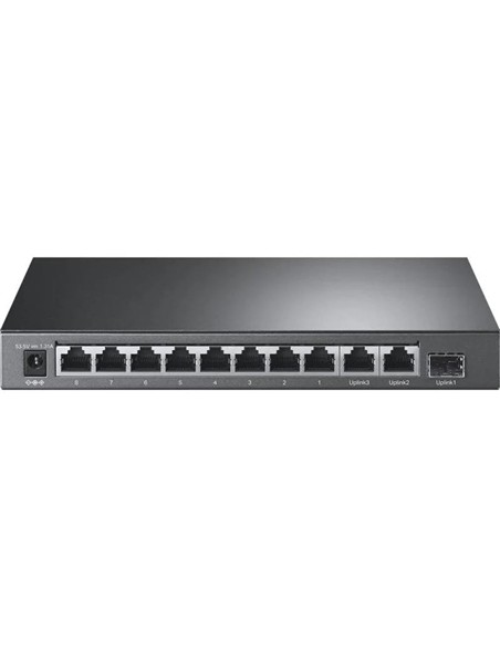 SWITCH TP-LINK GIGABIT 8 PUERTOS + 3 POE+ TL-SL131