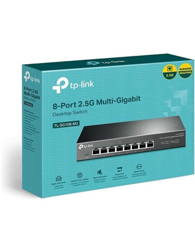 SWITCH TP-LINK GIGABIT 8 PUERTOS 2.5G TL-SG108-M2