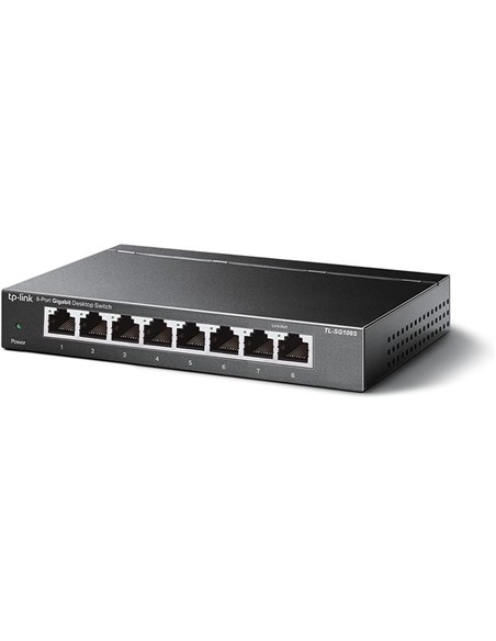 SWITCH TP-LINK GIGABIT 8 PUERTOS DESKTOP DUPLEX TL