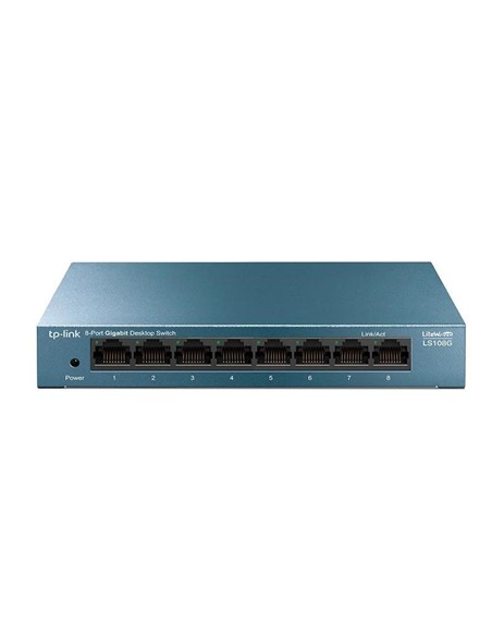 SWITCH TP-LINK GIGABIT 8 PUERTOS LS108GP POE+ META