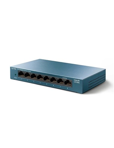 SWITCH TP-LINK GIGABIT 8 PUERTOS LS108GP POE+ META
