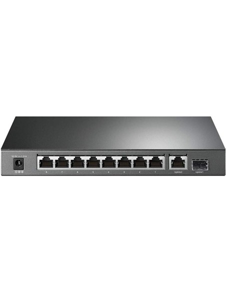 SWITCH TP-LINK GIGABIT 8 PUERTOS POE + 1 SFP TL-SG