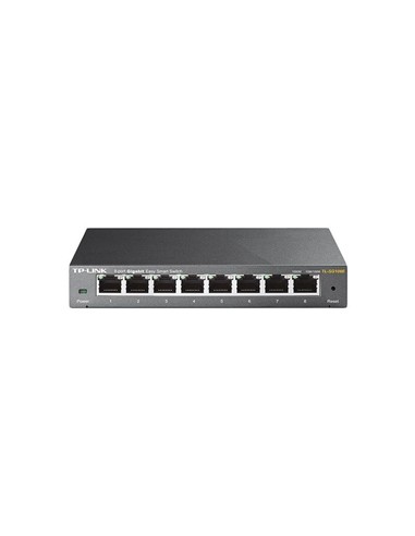 SWITCH TP-LINK GIGABIT 8 PUERTOS TL-SG108E METALIC