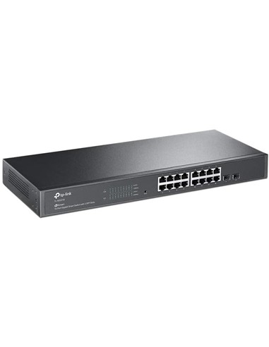 SWITCH TP-LINK JETSTREAM 16 PUERTOS GIGABIT +2 SFP