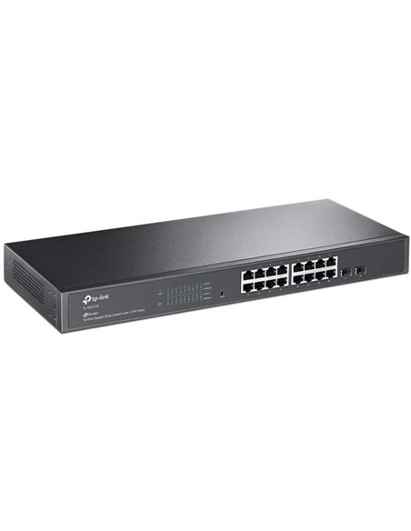 SWITCH TP-LINK JETSTREAM 16 PUERTOS GIGABIT +2 SFP