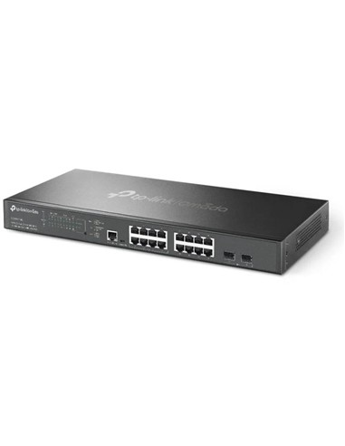 SWITCH TP-LINK OMADA L2+ 16 PUERTOS 2.5G + 2 SFP+